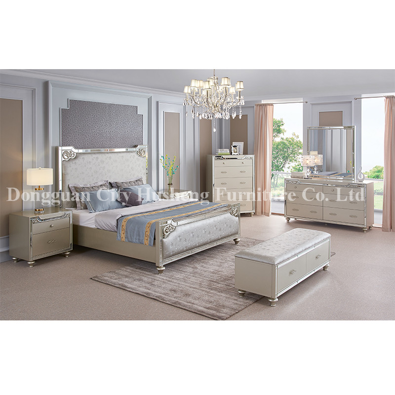 Best Seller Bedroom Mobilier cu Design Modern şi king size Made in China